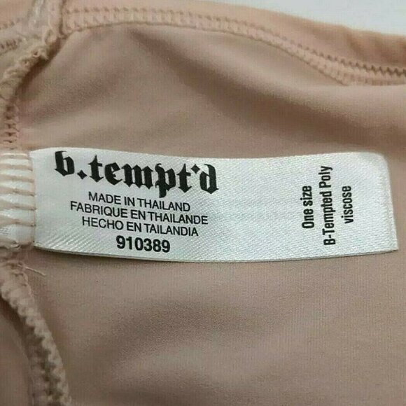 Btemptd by Wacoal Women Bralette One Future Foundation Silky One Size 910389 NEW - Picture 8 of 10